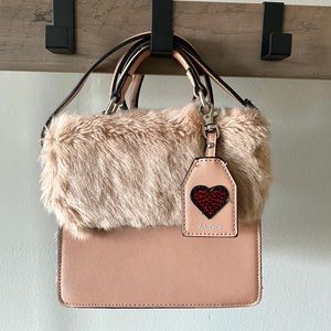 Aldo Pink Furry Bag